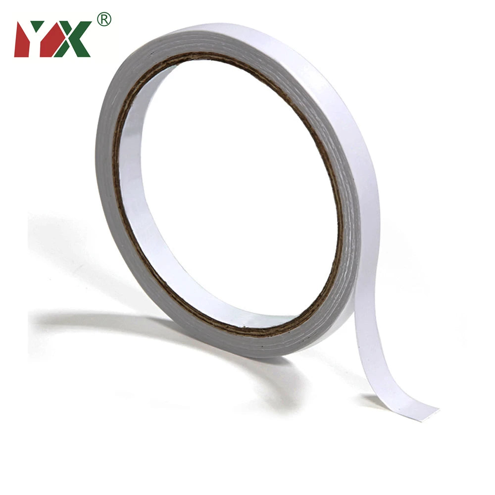 Băng Keo Hai Mặt Giấy Siêu Dính Siêu Mỏng 10m 8mm 10mm 12mm