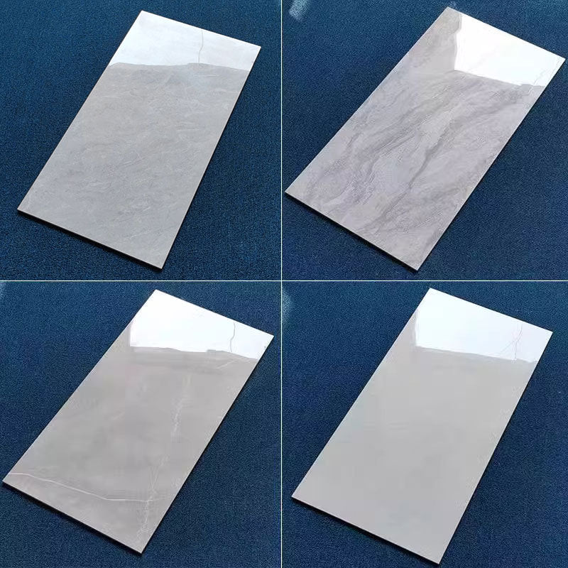 Gạch kim loại tráng men vân đá cẩm thạch hiện đại toàn diện 400x800 Gạch ốp tường nội thất kiểu giữa cho Nhà bếp, Phòng tắm, Miếng dán gạch ốp tường