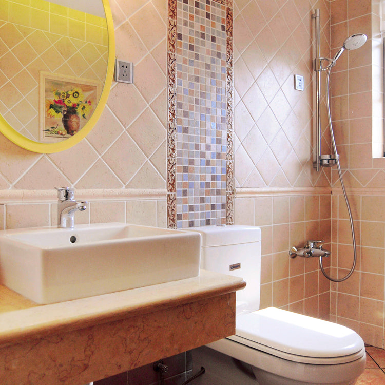 Gạch ceramic men mờ mộc mạc phong cách cổ điển cổ kính lát ban công 152mm*152mm, bán chạy, sẵn sàng giao hàng.