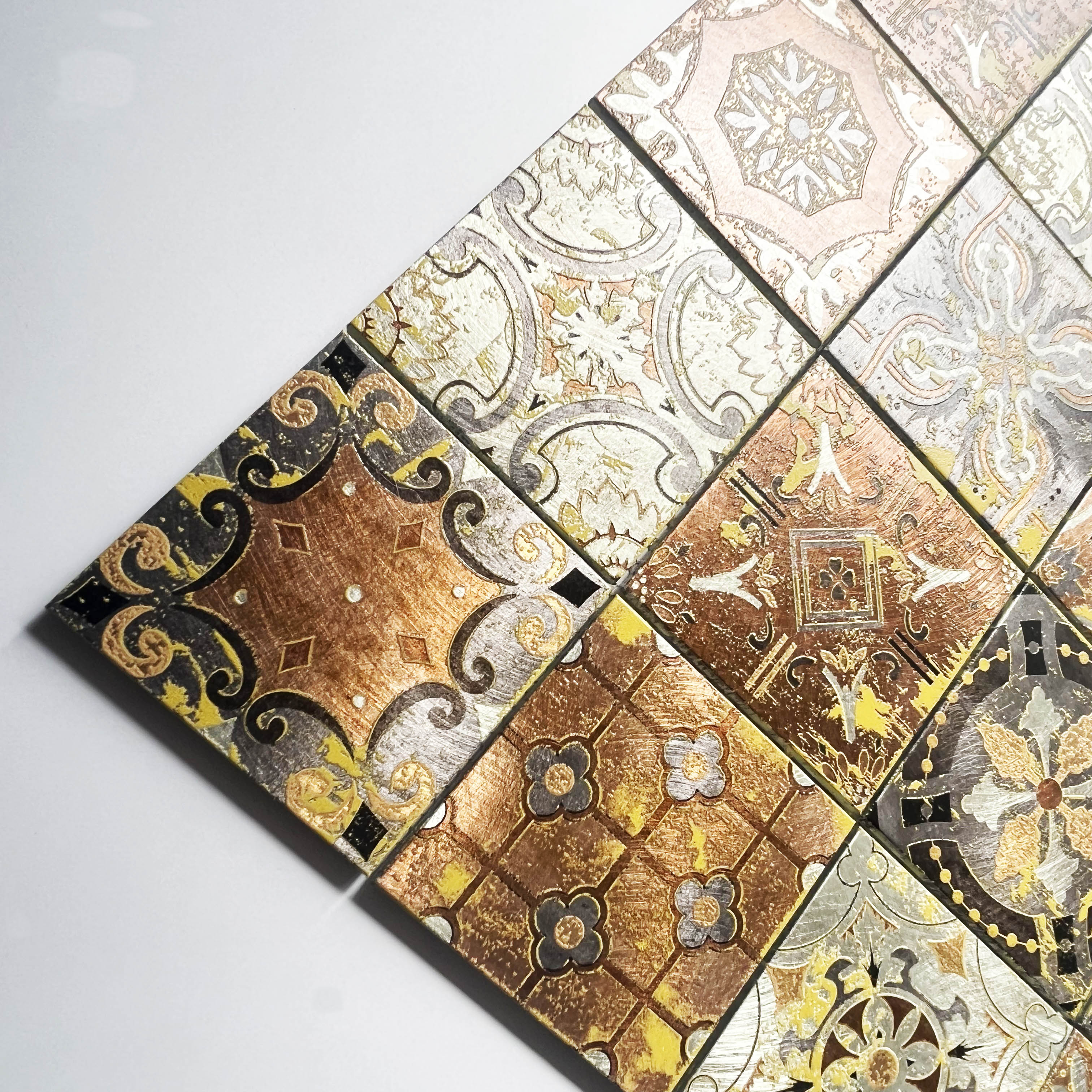Gạch Mosaic Zellige Nghệ Thuật Mosaic Tùy Chỉnh In Phun 3D