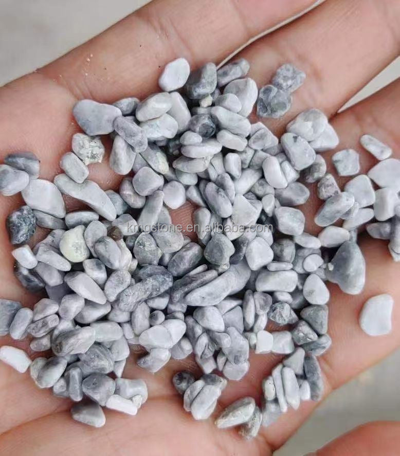 Sỉ tại nhà máy Sỏi đá cẩm thạch xám tự nhiên bền không độc hại lát nền ngoài trời