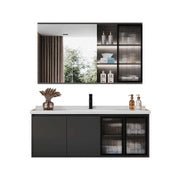 Tủ gương khách sạn hiện đại tùy chỉnh Tủ gương phòng tắm âm tường có đèn LED