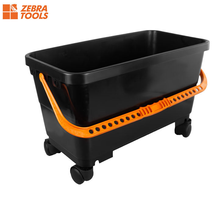 Bộ vệ sinh mạch vữa chịu lực 24L với con lăn kép & miếng bọt biển lưới để chăm sóc gạch