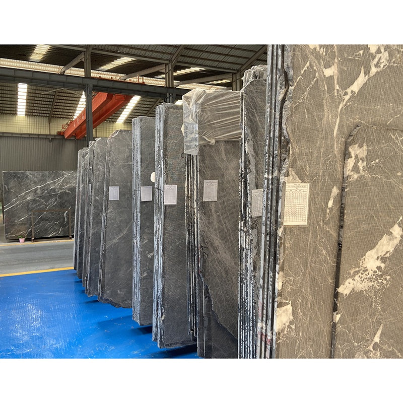 Tấm Đá Cẩm Thạch Thổ Nhĩ Kỳ Nâu Đậm Lát Sàn