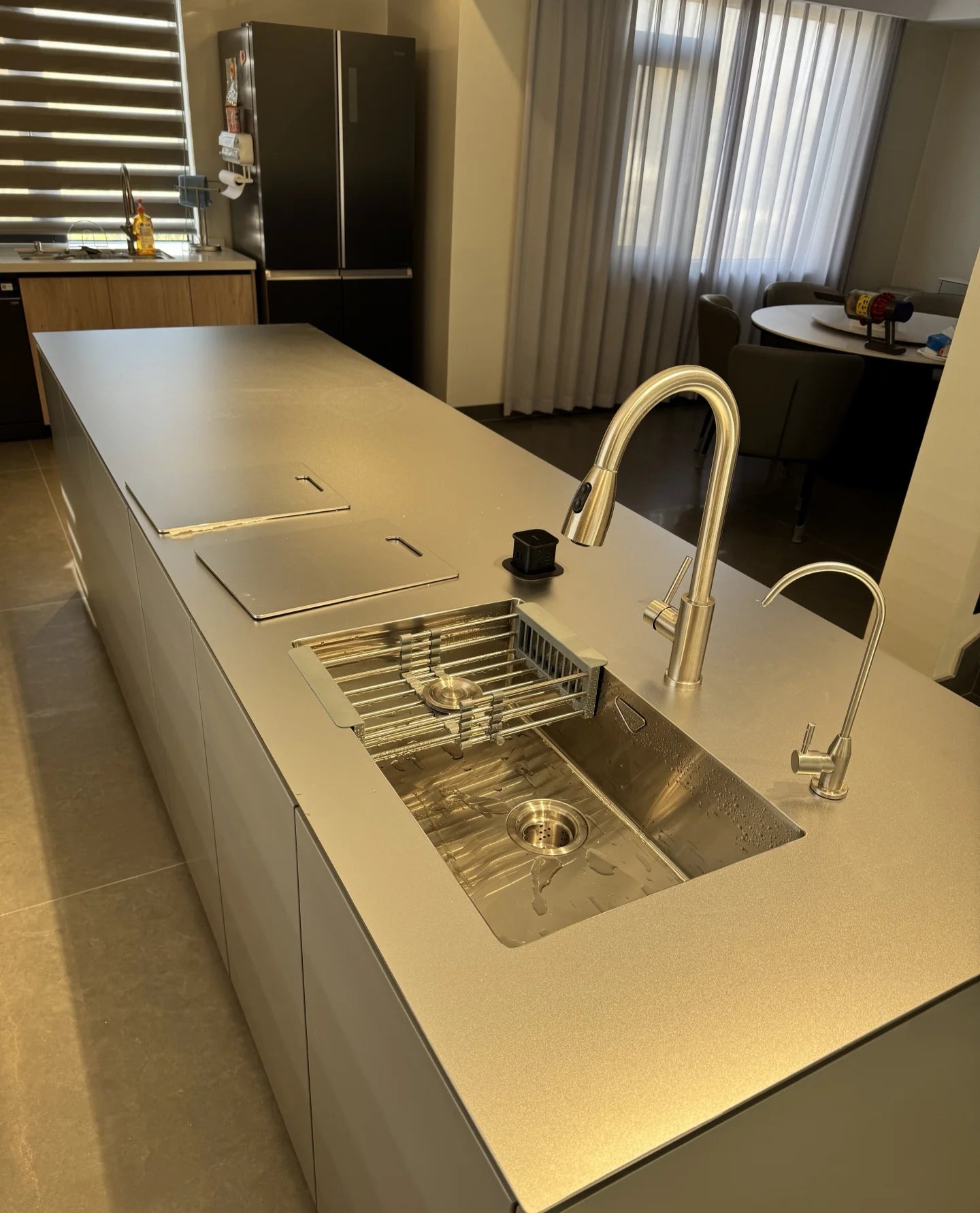 Tủ bếp inox 304 hiện đại bán chạy