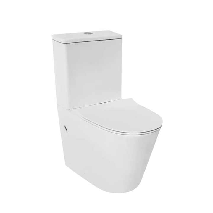 Dành cho bồn cầu sứ vệ sinh hai khối phong cách châu Âu hiện đại Medyag xả kép dành cho biệt thự hiện đại Sản phẩm được chứng nhận