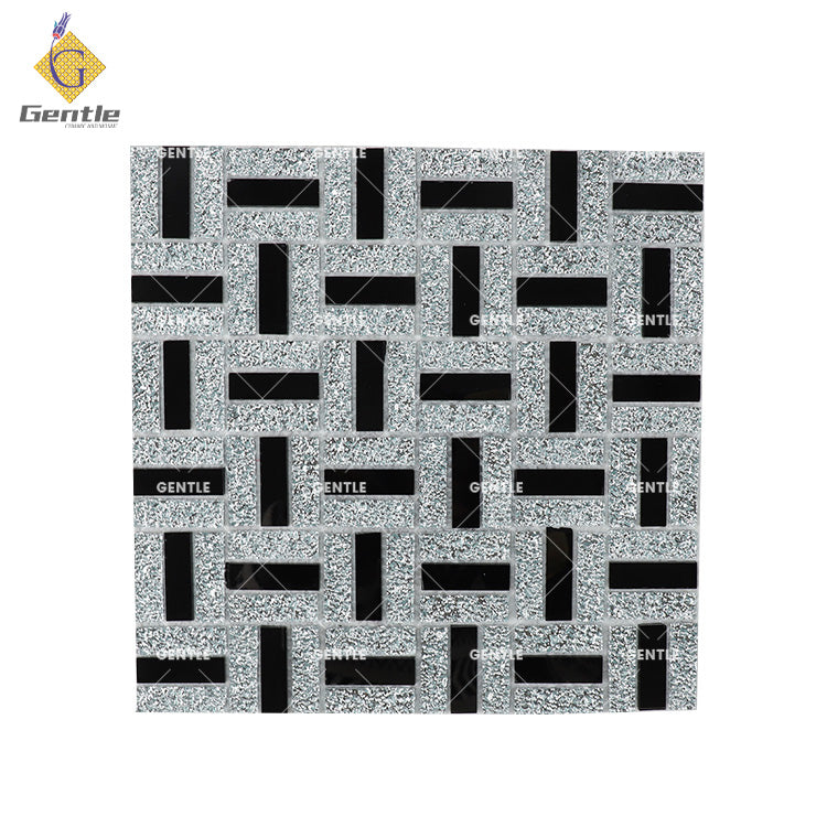 Gạch Mosaic Kính Gương Lấp Lánh Dạng Gạch Pha Lê Mờ Ốp Tường Giá Rẻ