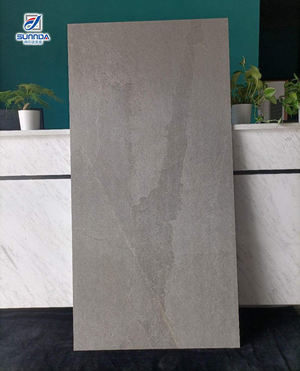 Gạch Porcelain Xám Thô 750x1500mm - Chống Trơn Trượt