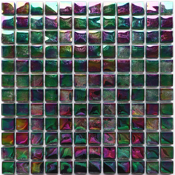 Gạch Mosaic Hồ Bơi Óng Ánh Sang Trọng Gắn Điểm