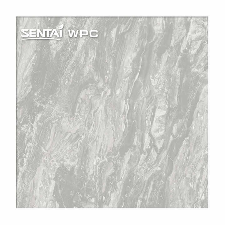 Sàn gỗ công nghiệp Vinyl màu xám đặc biệt chống trượt và chống nấm mốc, thiết kế sân bóng rổ cho trung tâm thương mại và các không gian khác