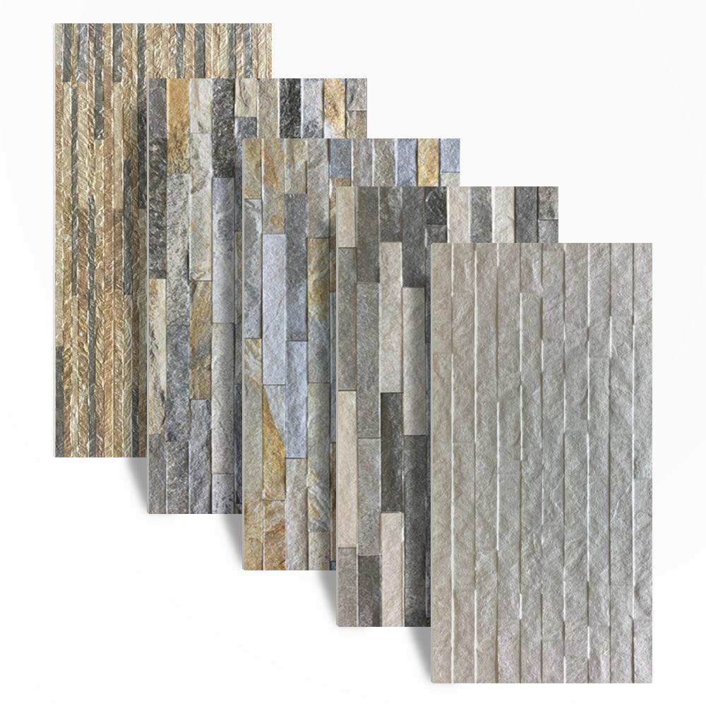 Gạch Ốp Tường Ngoài 300x600 Đá Văn Hóa Biệt Thự Nhà Tự Xây Bề Mặt Lồi Lõm Ba Chiều