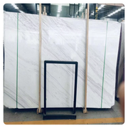 Gạch đá cẩm thạch trắng Presario đánh bóng thiết kế hiện đại, tấm đá cẩm thạch trắng như tuyết cho tường và sàn khách sạn, trang trí nhà giá rẻ
