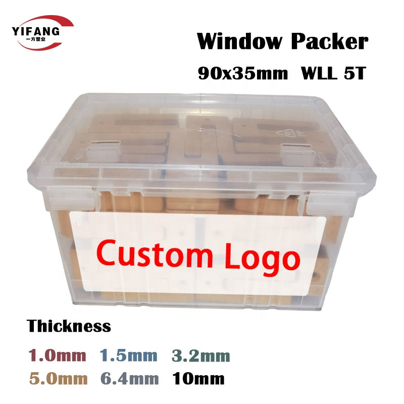Miếng đệm cửa sổ hình móng ngựa 90x35mm tùy chỉnh bằng nhựa