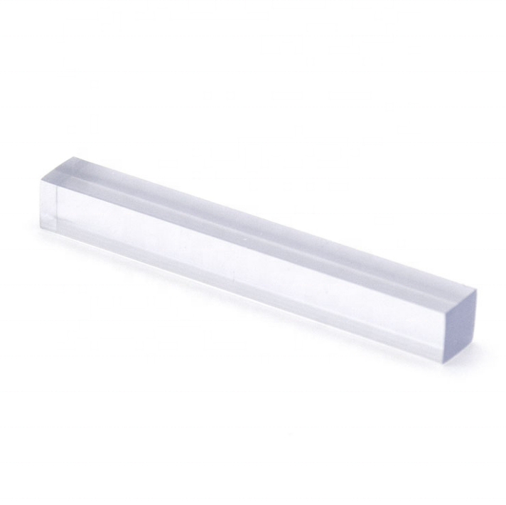 Khối nhựa trong suốt FHC 3/8&quot; x 1/4&quot; x 2&quot; chất lượng cao - Gói 100 khối vật liệu Acrylic