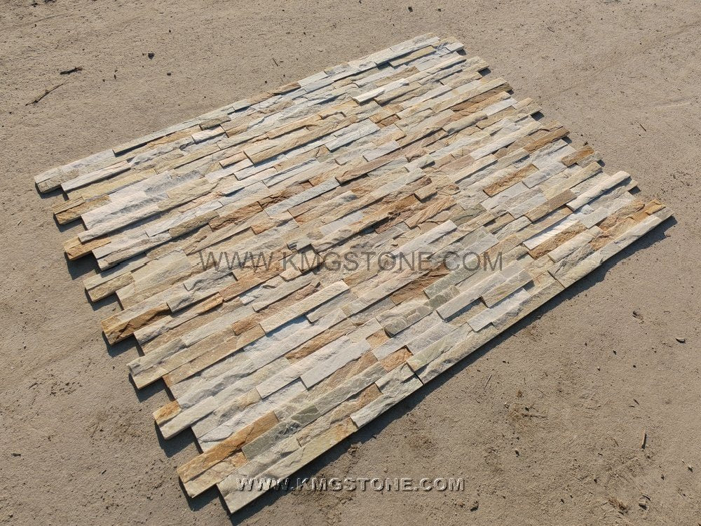 Sản phẩm đá thật Tấm ốp tường ngoại thất đá phiến tự nhiên