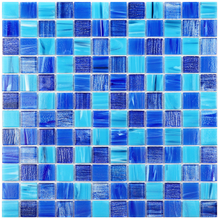 Gạch Mosaic Kính Xanh Lá Cây Hồ Bơi Dạng Dải Trung Quốc Óng Ánh Pha Lê Xanh Ngọc Chịu Nhiệt Trang Trí Nội Thất