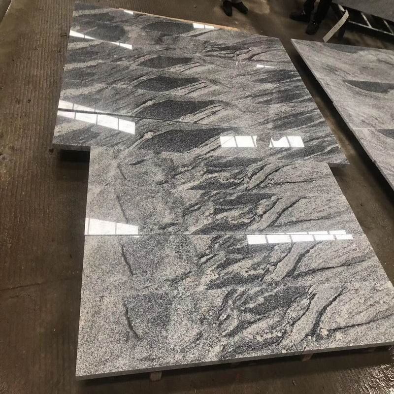 Tấm Đá Granite Juparana Sóng Nắng Xám Tro Cát
