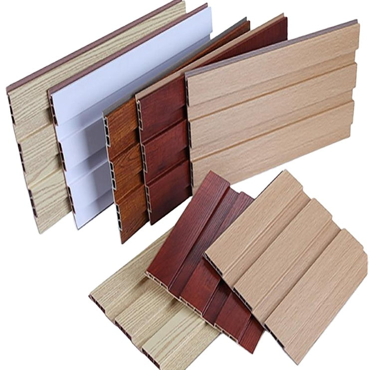 Tấm ốp tường WPC PVC có rãnh DBDMC, dòng Great Wall dập nổi Châu Âu, chống thấm nước cho nội thất phòng tắm