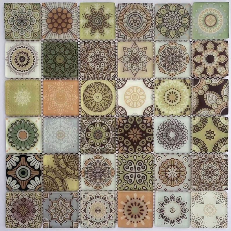 Gạch Mosaic Thủy Tinh Hồ Bơi OEM Giá Cạnh Tranh Ưu Đãi
