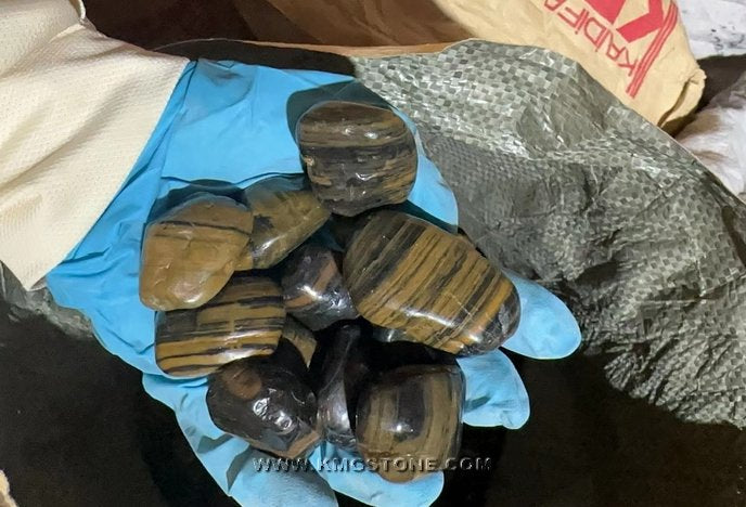 Đá Sỏi Cuội Sọc Tự Nhiên Đánh Bóng Cao Cấp Thiết Kế Hiện Đại Dùng Cho Sân Vườn Ngoài Trời Và Trang Trí Công Viên Ngoại Thất