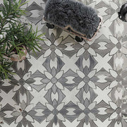 Thiết kế phổ biến mẫu gạch mosaic đẹp bằng đá cẩm thạch xám Ý thiết kế sàn gạch ốp tường nội thất