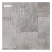Sàn nhựa vinyl SPC màu xám Sentai trang trí nhiều lõi gỗ sồi với giá cả hợp lý