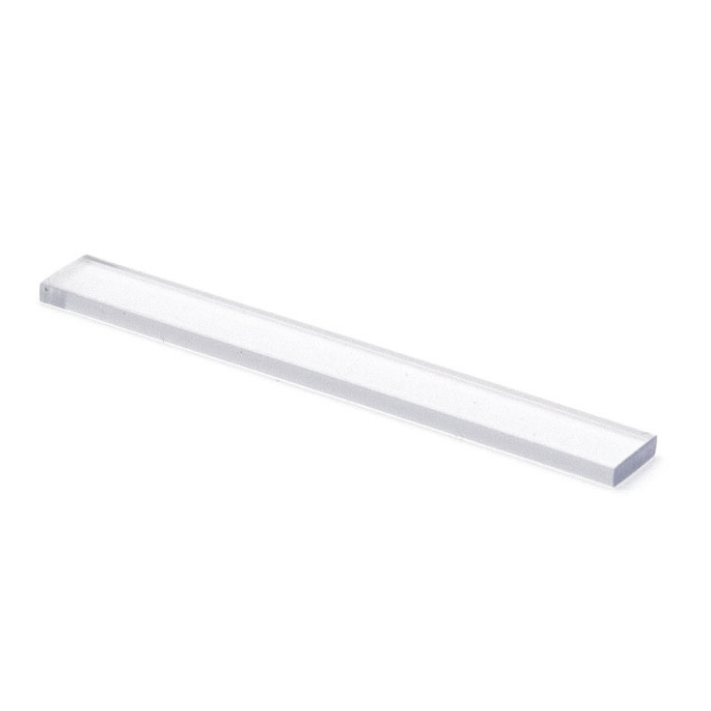 Thanh vuông Acrylic phòng tắm FHC 5/32&quot; X 1/4&quot; X 2&quot; Khối lắp đặt bằng nhựa trong suốt cho cửa kính phòng tắm nhà bếp