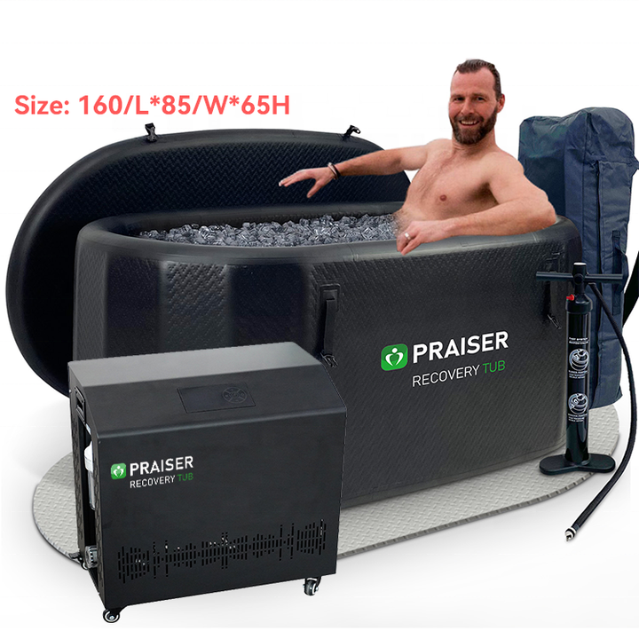 Bồn tắm nước nóng bơm hơi PVC 2 người 2M 69 Bồn tắm spa ngoài trời Bồn tắm gấp cho người lớn