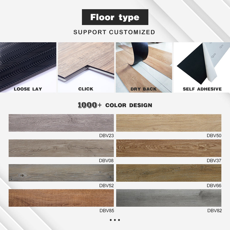Sàn nhựa Vinyl hèm khóa SPC LVT chống nước sang trọng dùng trong nhà, độ dày 8mm 7mm 5mm 4mm, trang trí nội thất.