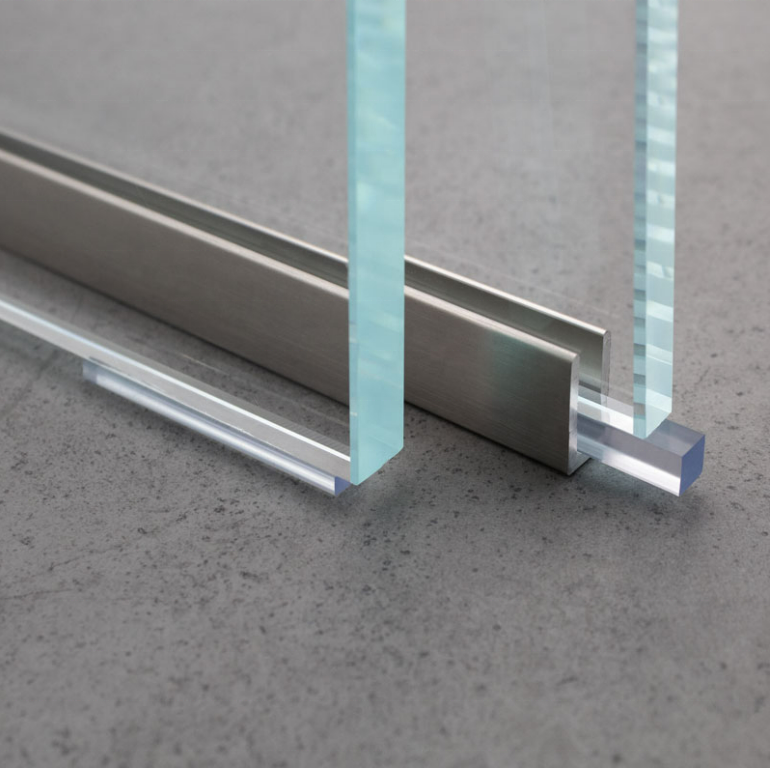 Khối chêm nhựa trong suốt thiết kế hiện đại FHC 1/4'' 6mm