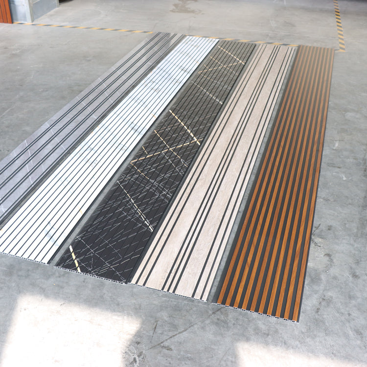 Tấm PVC trang trí Trung Quốc, Tấm ốp tường PVC, Tấm ốp trần PVC đen