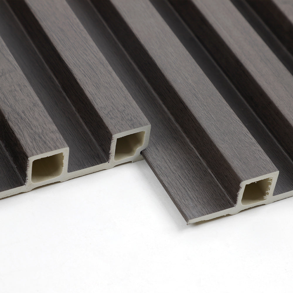 Tấm ốp tường WPC PVC có rãnh DBDMC, dòng Great Wall dập nổi Châu Âu, chống thấm nước cho nội thất phòng tắm