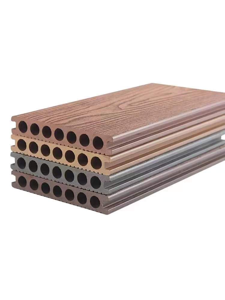 Sàn gỗ nhựa ngoài trời chống thấm kiểu hiện đại
