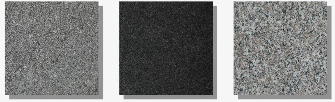 Gạch lát đường chống trượt đá granite xám đen