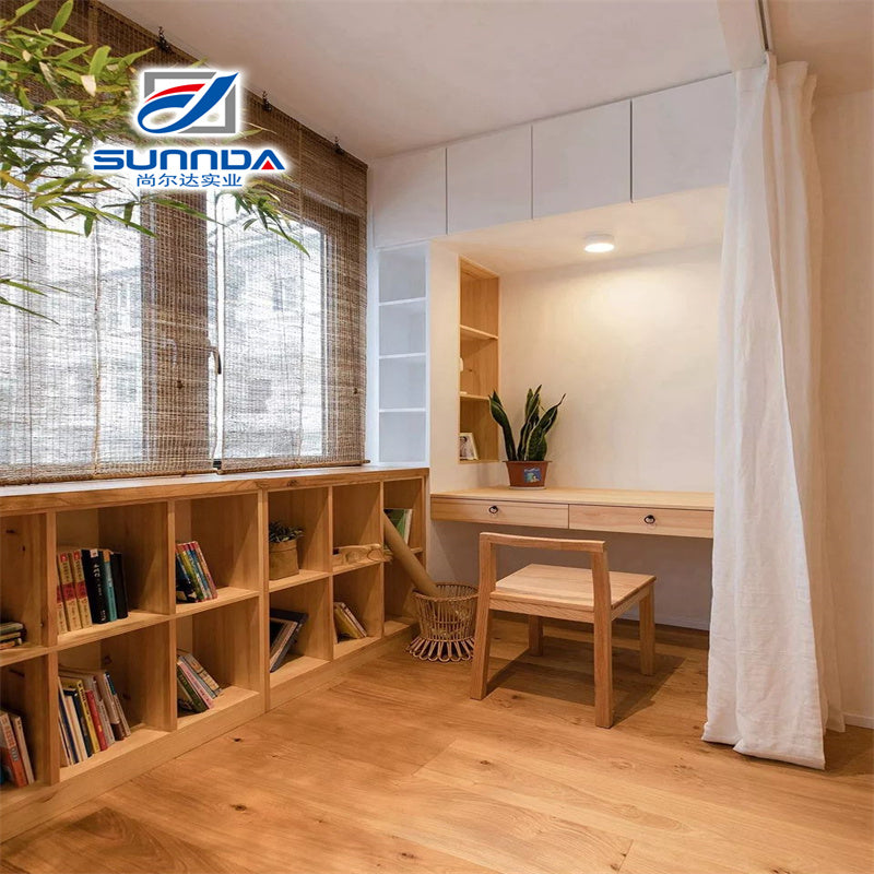 Gạch lát sàn 150x900mm cạnh thẳng gạch ceramic giả gỗ vân gỗ CN