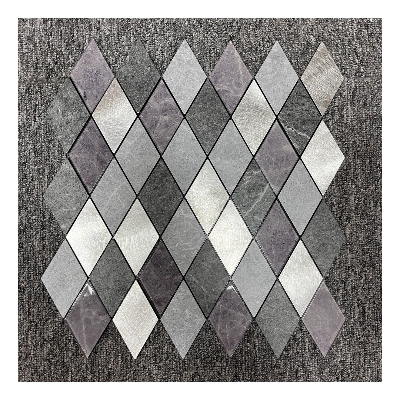 Tấm ốp tường kim loại tự dán chống thấm nước sang trọng trang trí nội thất