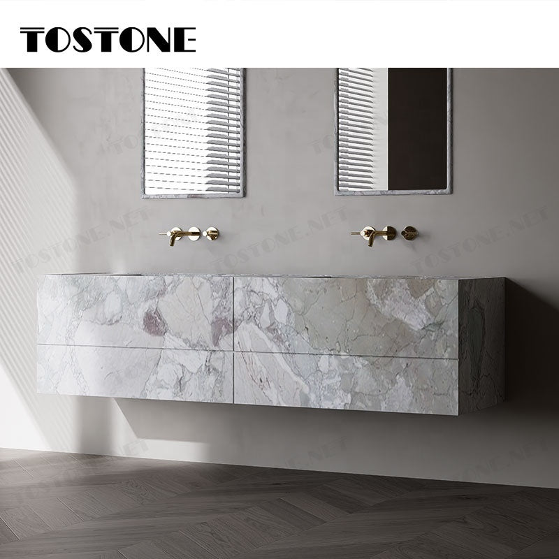 Bàn trang điểm Tostone Upscale Monet Marble Elegant