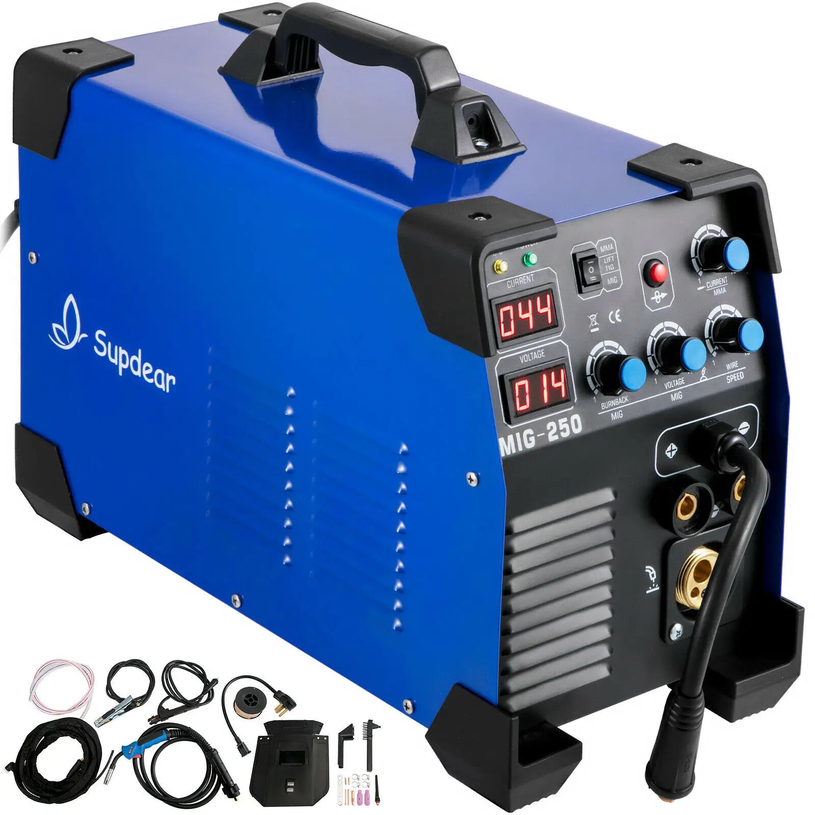May Han MIG TIG Arc 250A 3 Trong 1 Semi Tu Dong IGBT