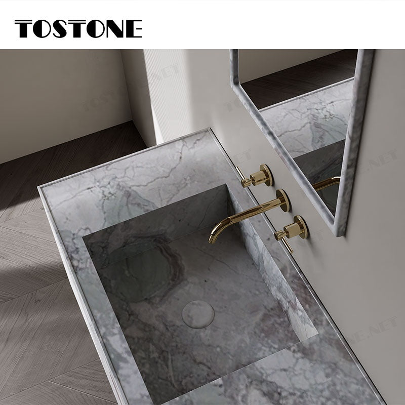 Bàn trang điểm Tostone Upscale Monet Marble Elegant