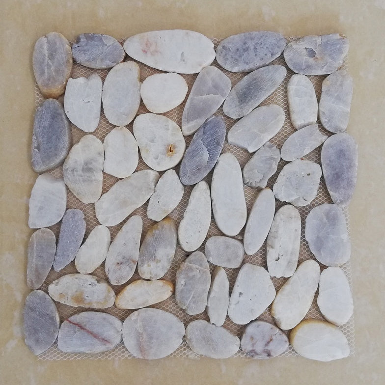 MOSAIC ĐÁ SỎI DÁN Tường, xếp chồng dọc