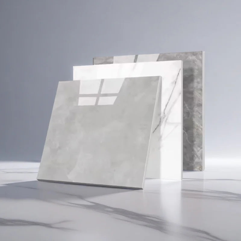 Gạch Lát Sàn Porcelain Trắng Marble 600x600