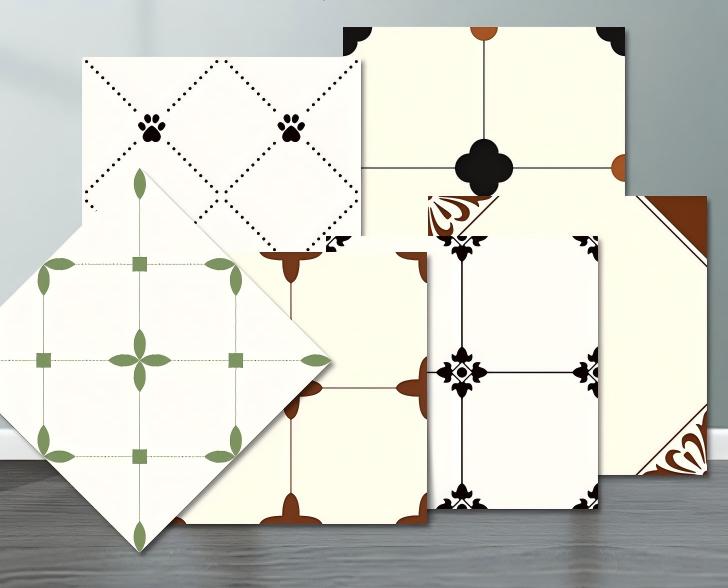 Gạch Lát Phòng Tắm Chống Trượt Hiện Đại Cổ Điển 300x300 Dùng Ngoài Trời, Bếp, Phòng Tắm, Phòng Khách.
