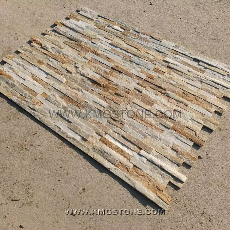 Sản phẩm đá thật Tấm ốp tường ngoại thất đá phiến tự nhiên