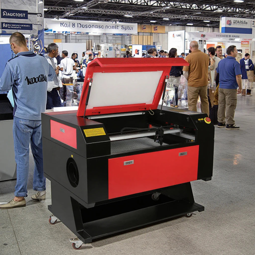 Máy Khắc Laser Đá Granite Vevor SIHAO 7050 Rotary Axis CNC