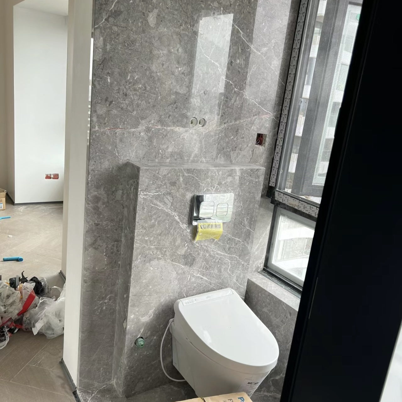 Đá Marble Xám Tự Nhiên Cực Hot