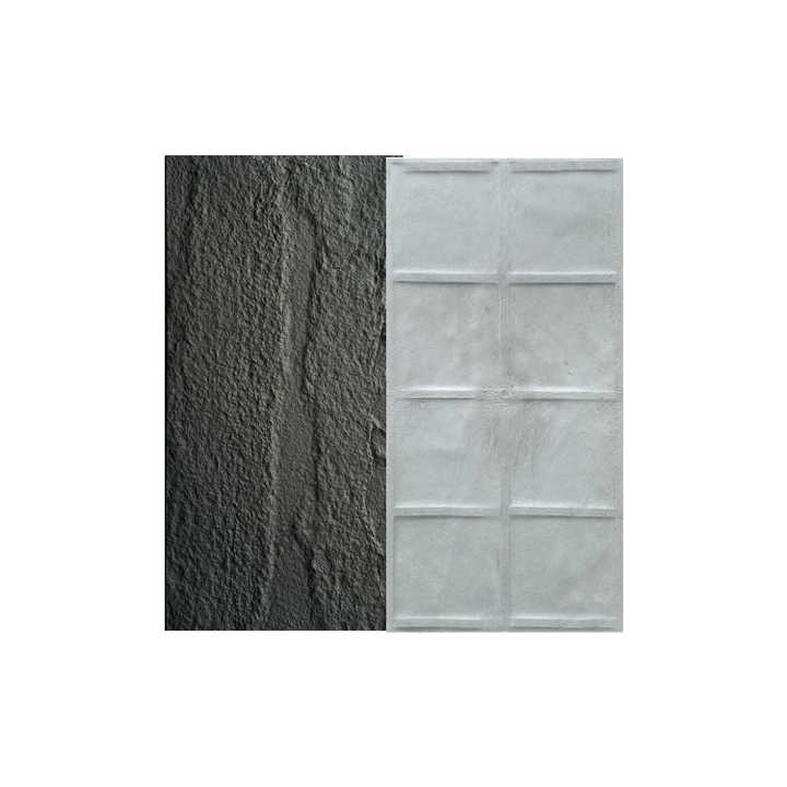 Tấm ốp tường đá tự nhiên siêu mỏng 2mm siêu nhẹ kích thước 60x120cm, tấm ốp tường da xếp chồng PU dùng cho ngoài trời