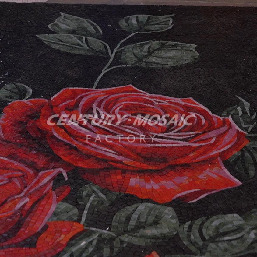 Tranh Khảm Kính Thủ Công Centurymosaic Hoa Văn Đẹp Sáng