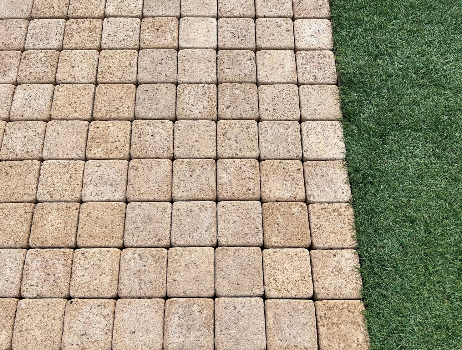 Gạch lát nền vuông cao cấp, đa năng, hai màu, kích thước 98x98x30mm, dùng cho lối đi & sân vườn, đang giảm giá
