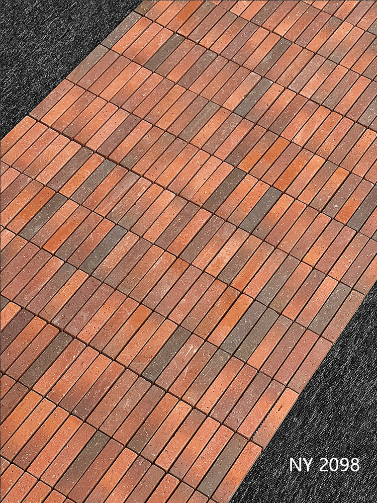 Gạch Đất Sét Ngoại Thất Đỏ Cổ Điển 230x306mm