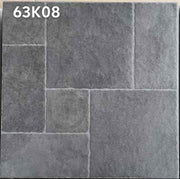 Gạch lát sàn cổ điển Foshan chống trượt, chống mài mòn, kích thước 600x600, lõm, lồi, dành cho nhà kho, sân trong